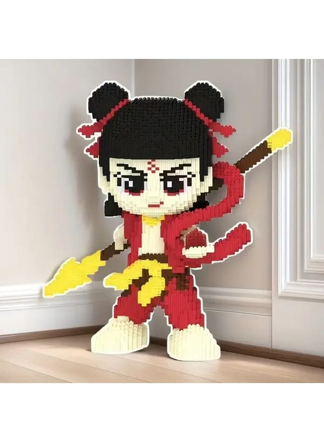 مجموعات بناء نيزها التعليمية مجموعات البناء التعليمية ديكور مكتب التنين الهدايا - Image 4